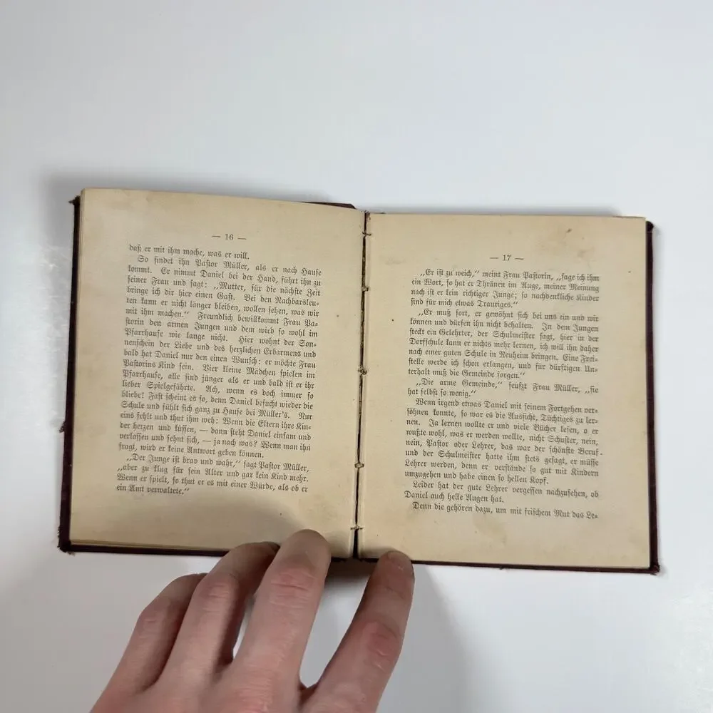 The Mother Story By A Hofmann 1888 Antique book German Language